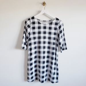 American Apparel Buffalo Plaid Check Dress EUC XS